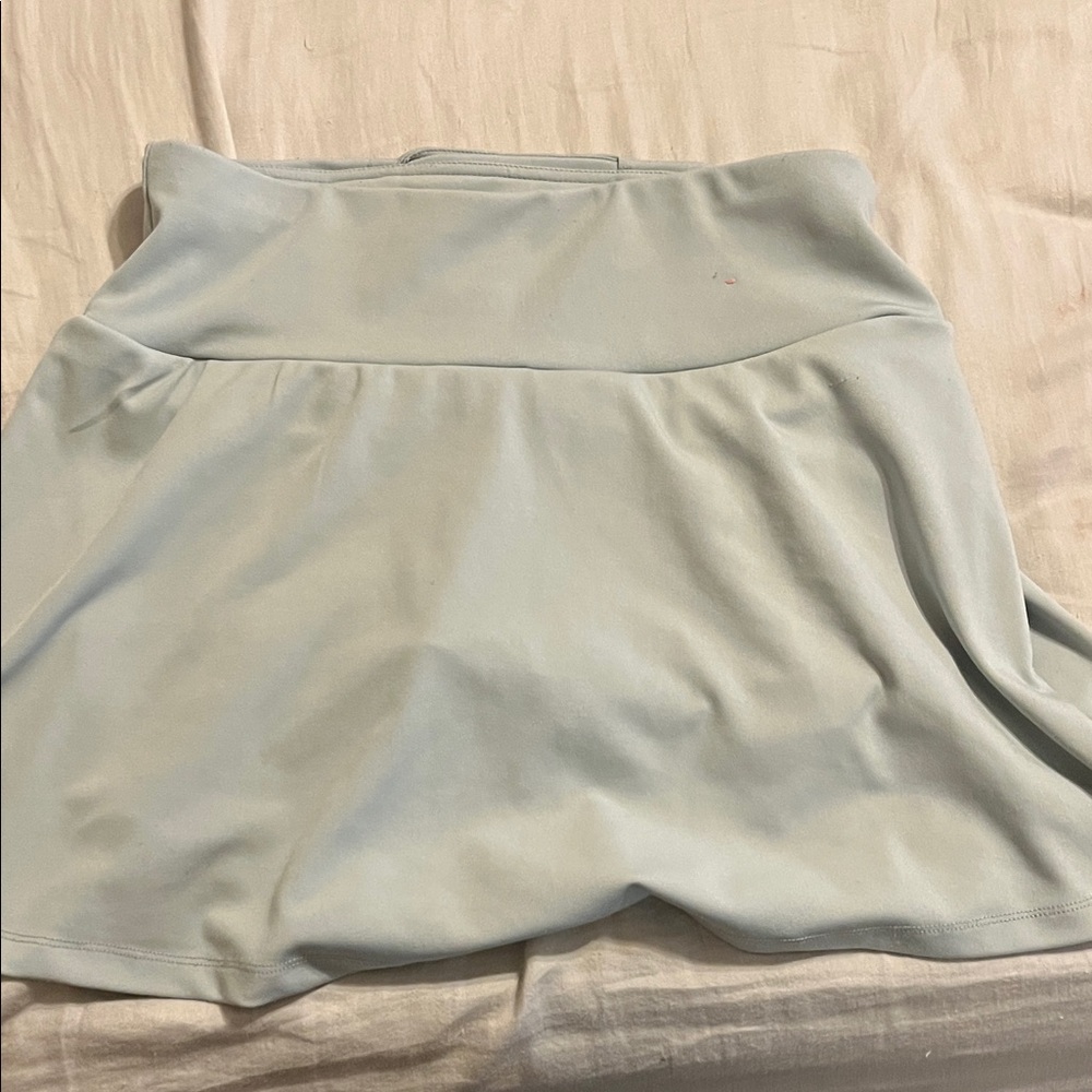 Elegant Light Blue Women's Skirt